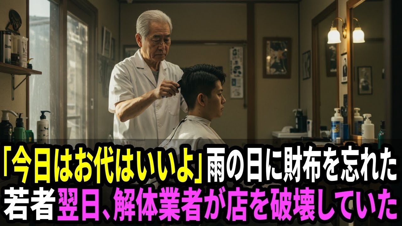 「今日は、お代はいいよ」雨の日に財布を忘れた若者…翌日、解体業者が店を破壊していた
