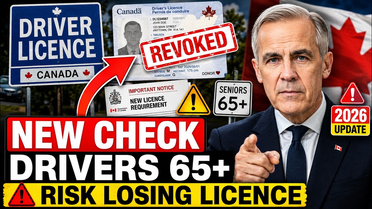 NEW Licence Rule for Canadian Drivers 65+ &mdash; Pass This or Risk Losing It in 2026