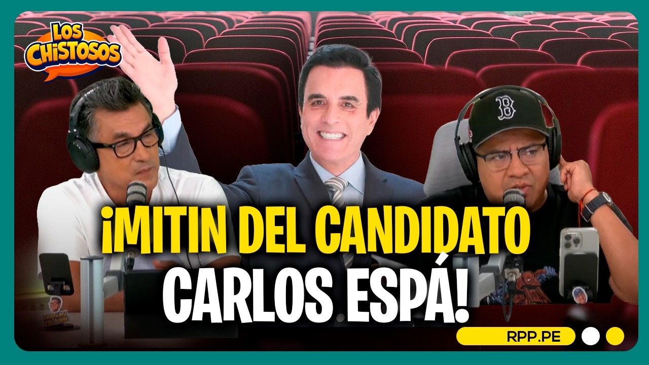 Carlos Espá con escasa presencia de militantes en Arequipa | Parodia de Los Chistosos