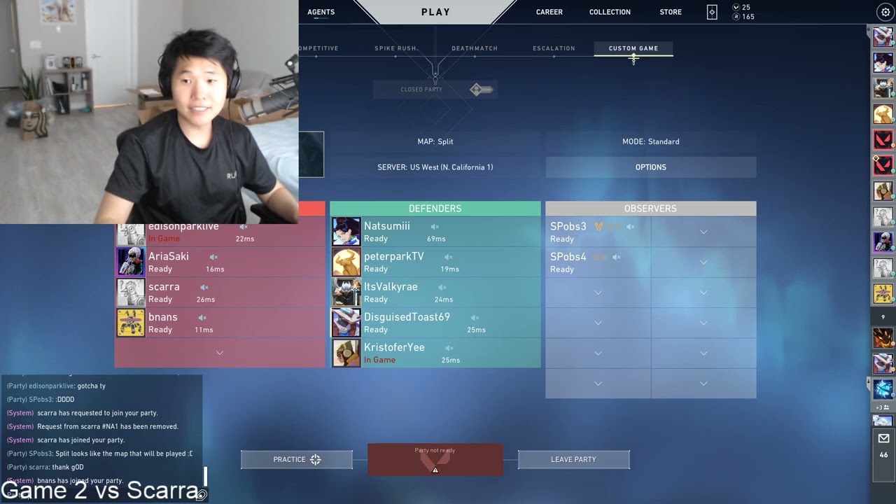 [2021-04-17] - game 2 of valo tournament | Disguised Toast Full Livestream