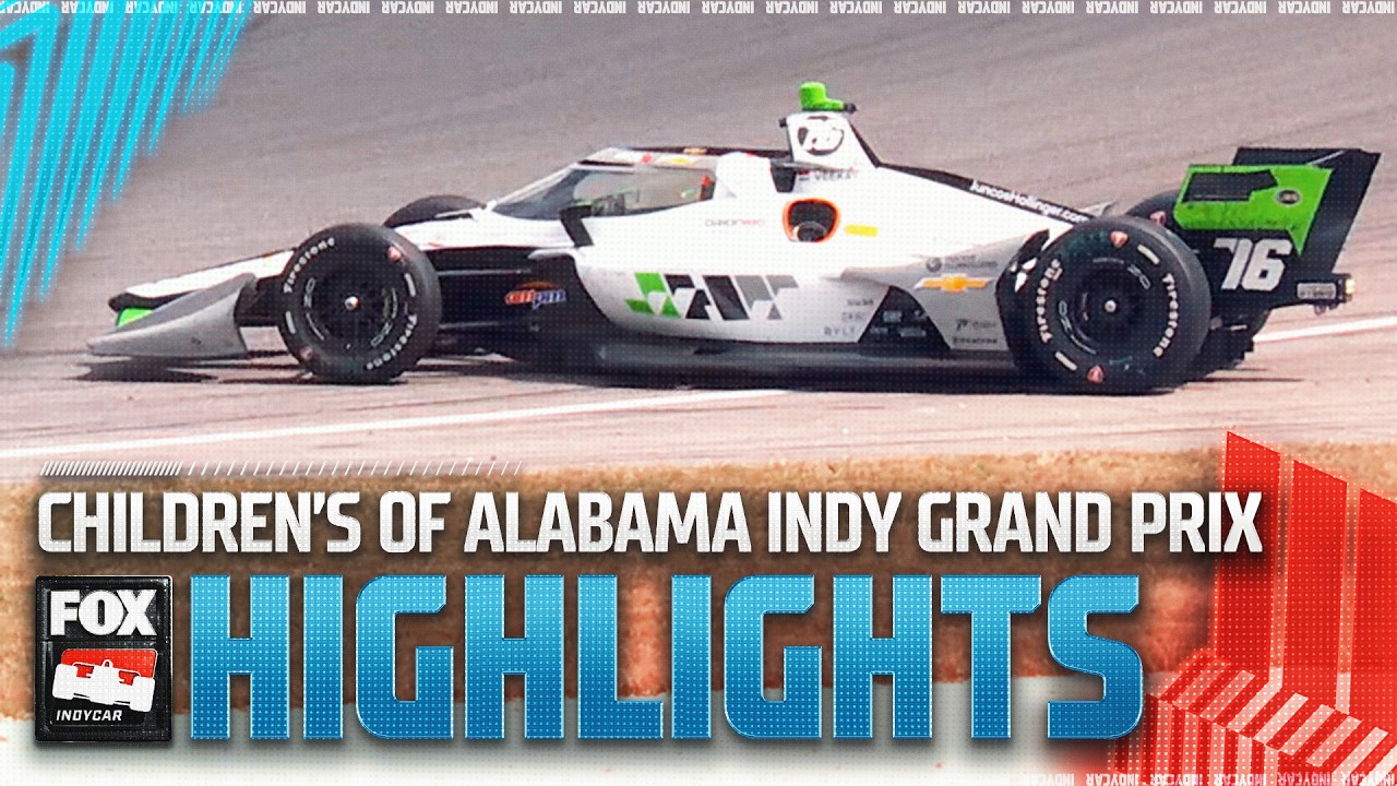 NTT INDYCAR SERIES: Children&rsquo;s of Alabama Grand Prix Highlights 🏁 INDYCAR on FOX