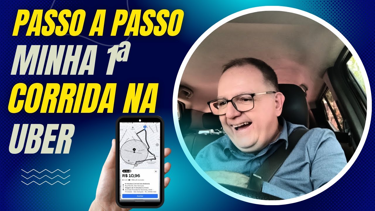 [PASSO A PASSO] Como fazer minha PRIMEIRA CORRIDA como MOTORISTA na UBER?