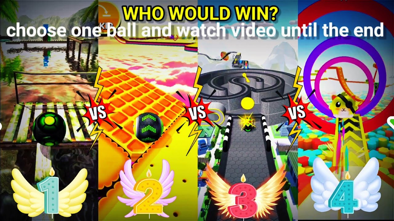 Going Balls vs Sky Escape vs Rollance Advance vs Action Ball: Ultimate Gameplay Comparison! 2 #game