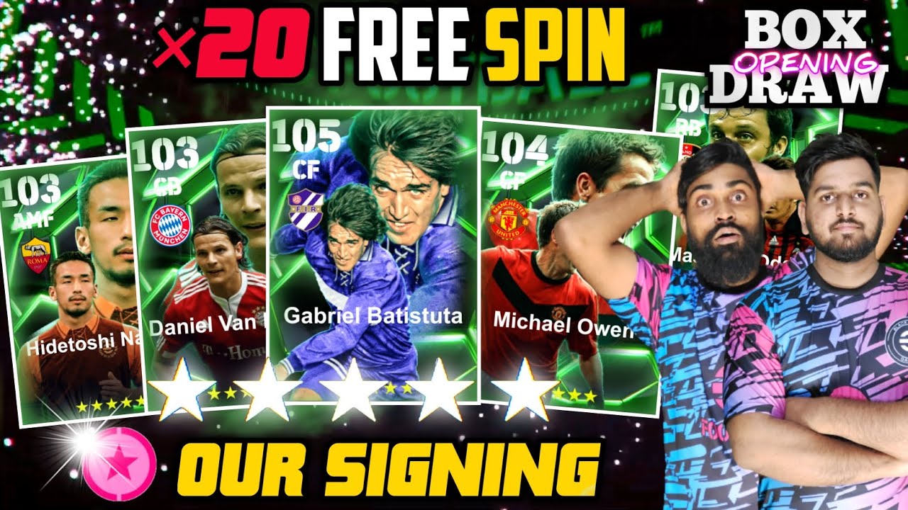 I Signed My Free Epic🔥| ×20 Free Epics Combined Boxdraw E-FOOTBALL 25| Epic From Free Try