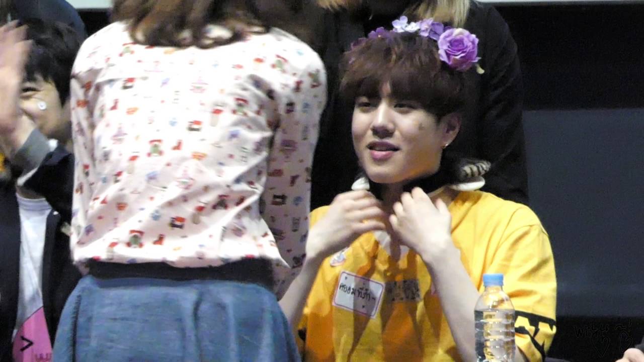 160417 갓세븐 청량리 팬사인회 Yugyeom Focus