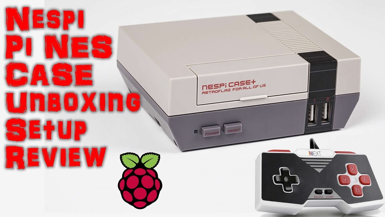 New Nespi Raspberry Pi 3 Case - Best NES Case Period
