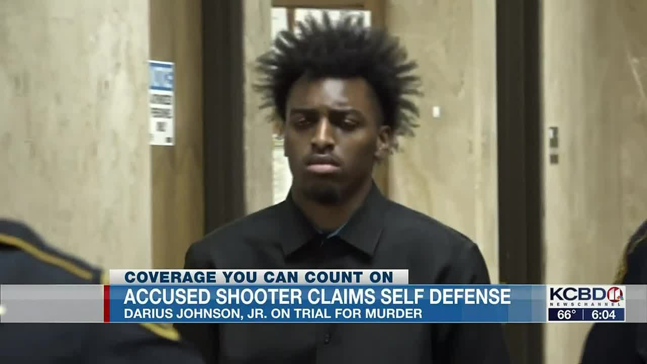 Darius Johnson, Jr. claims self-defense in murder trial