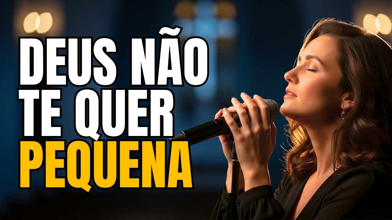 EU NÃO VOLTO PEQUENA | Louvor Gospel de Cura, Restauração e Identidade em Deus