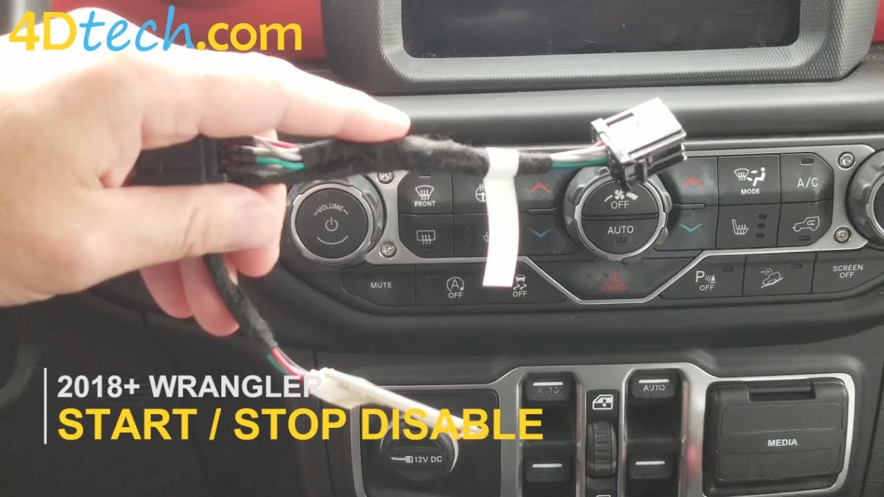 Jeep Wrangler / Gladiator ОТКЛЮЧИТЕ функцию автоматического запуска/остановки двигателя — ВКЛЮЧАЙ...