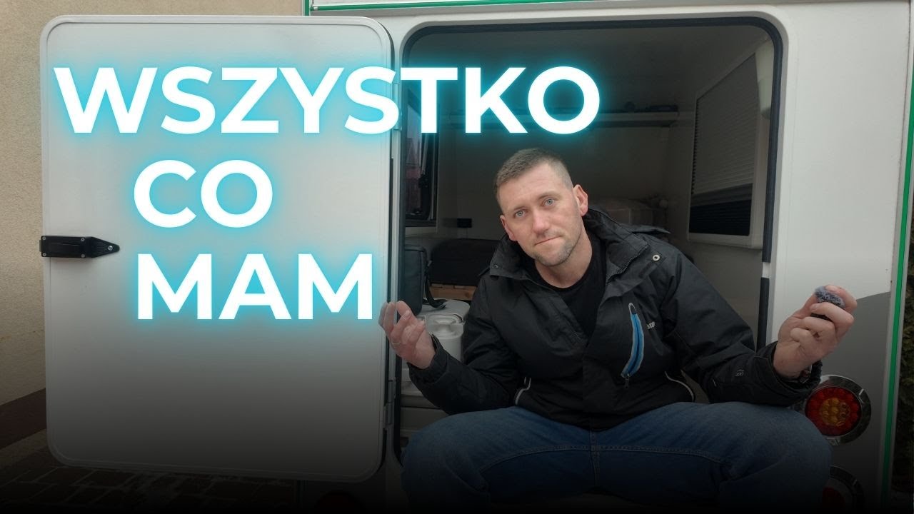 Co zawsze zabieram w podróż? 🚐 Moja przyczepa kempingowa
