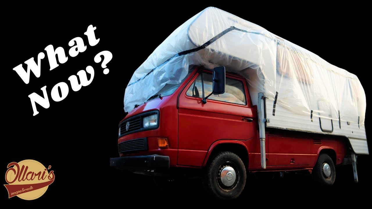 I bought an ABANDONED CAMPER from the 80's  // Rare VW Truck Camper Ep.1