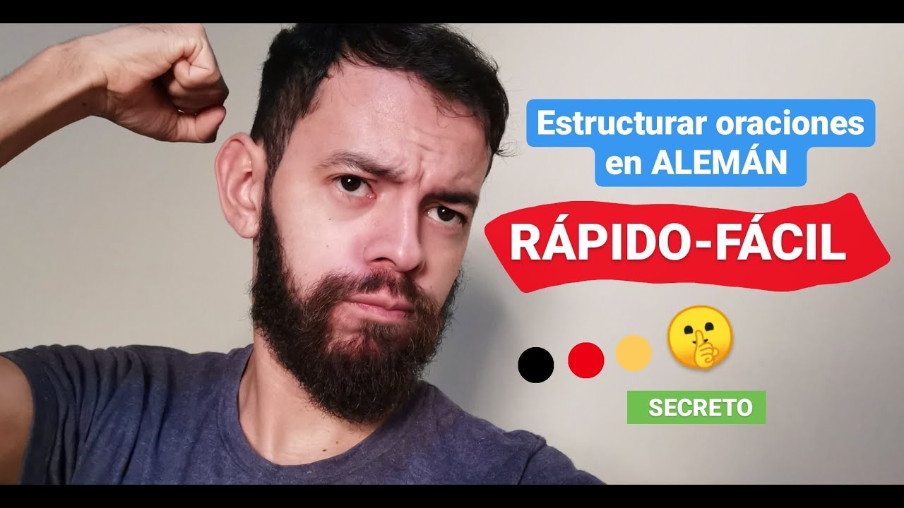 ORACIONES EN ALEMÁN Y SU SIGNIFICADO 🔴 Aprender alemán - TRUCOS PARA TODOS LOS NIVELES 🧠💨 (A1---B2)