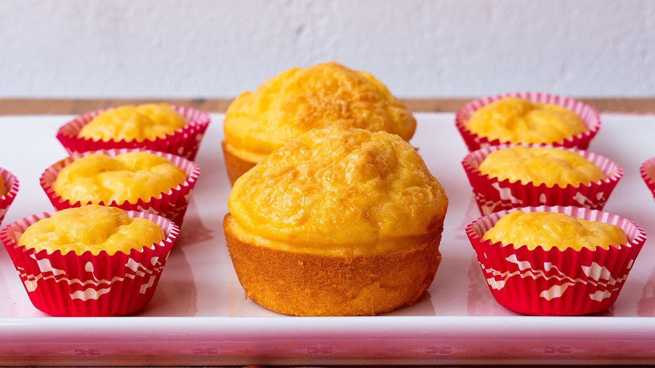 Muffins salados de queso