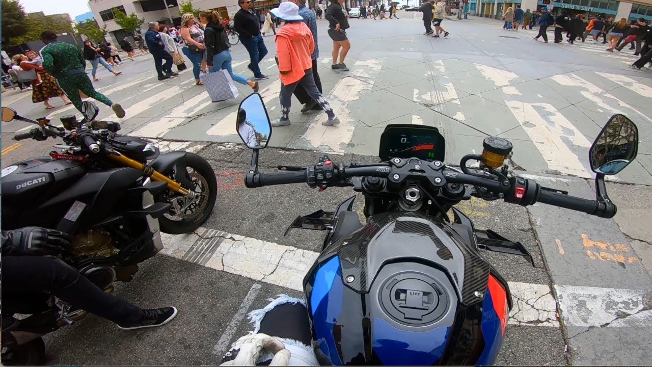 Riding The New M1000R in LA