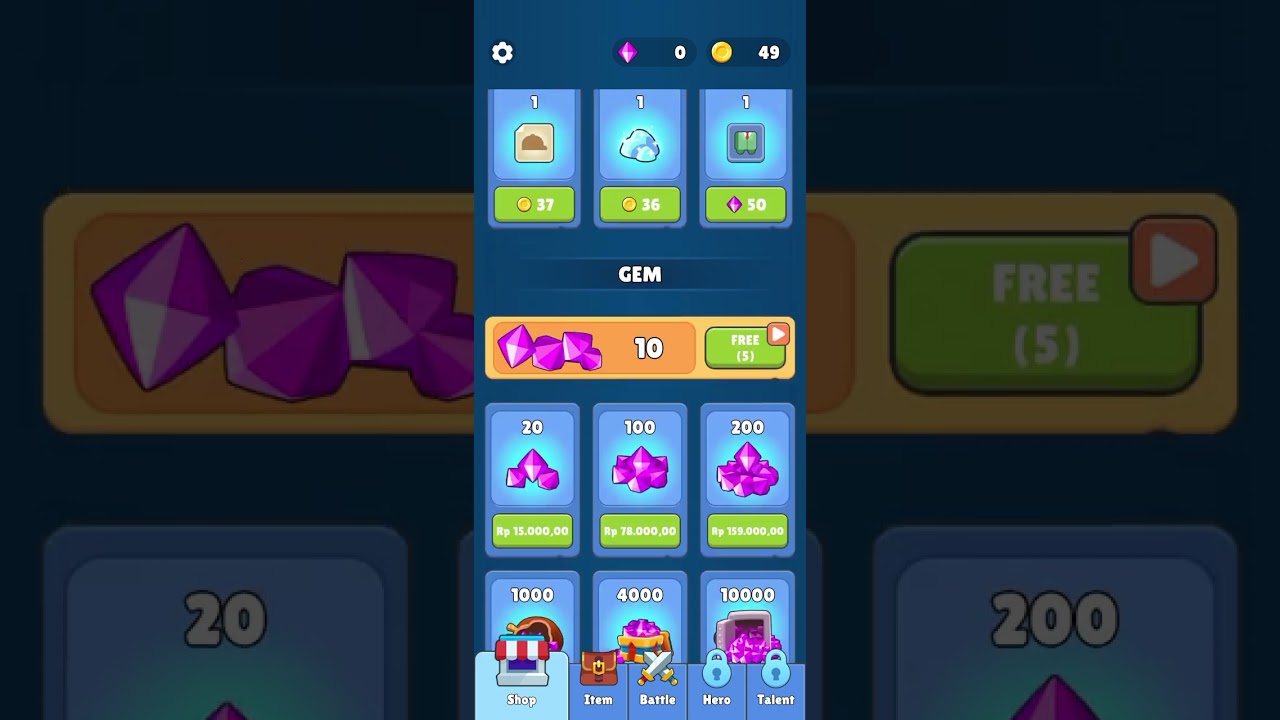 Backpack hero : Merge Weapon by ikame games - zego studio