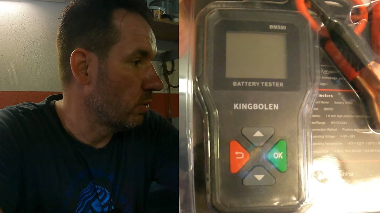 Měřák baterií Kingbolen BM550