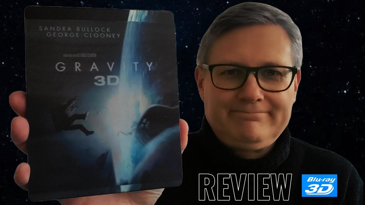 GRAVITY 3D Blu ray DEEP DIVE with TRIVIA  !