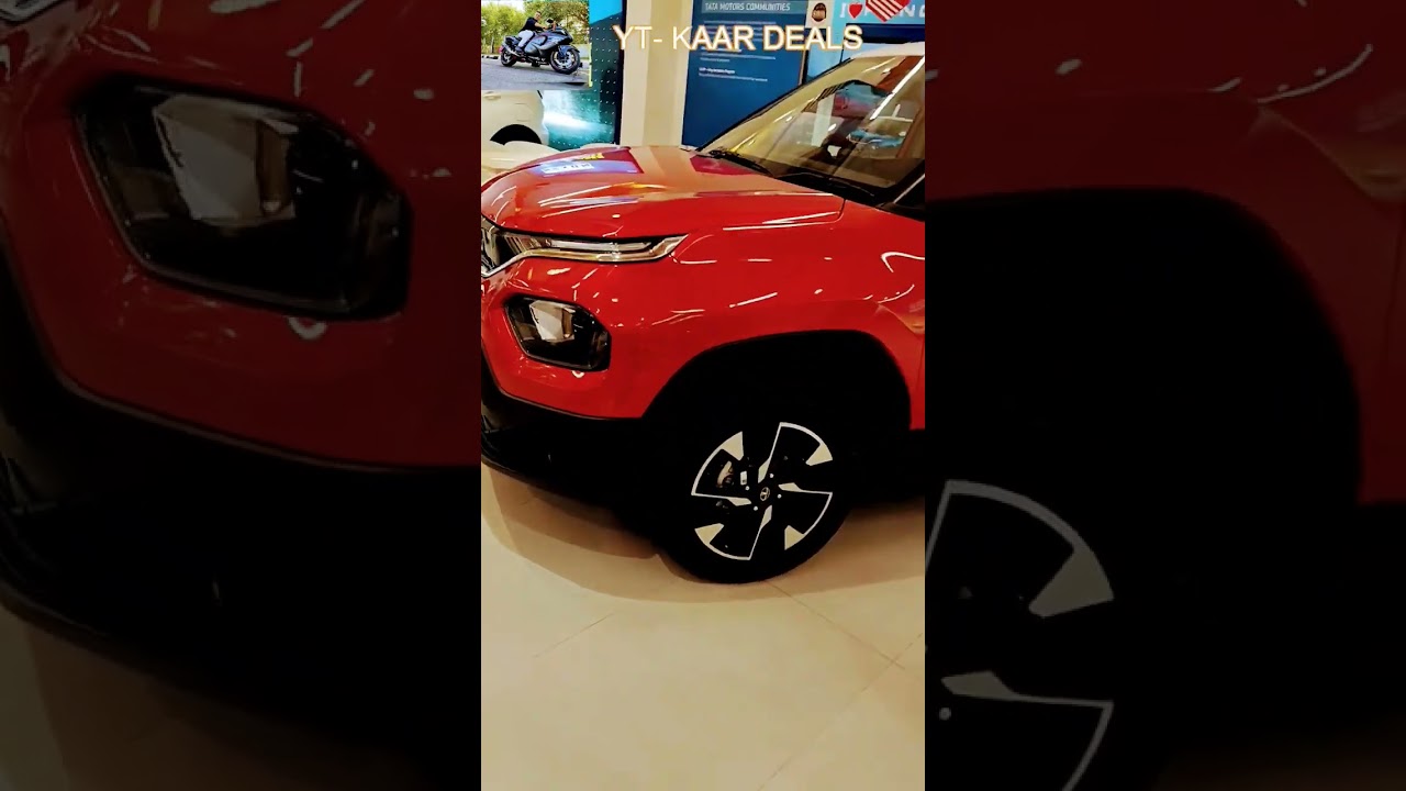 TATA punch Red colour top model
