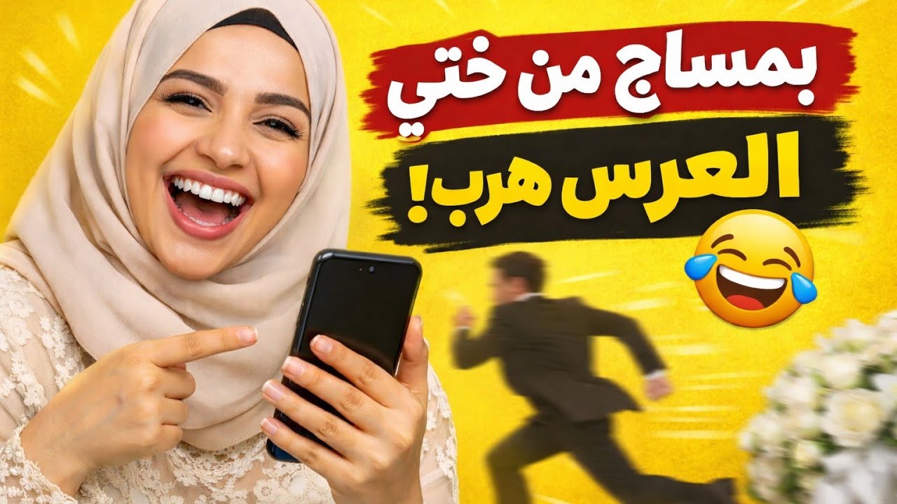 بميساج من ختي العرس هرب! 😂#قصص_واقعية #1tranding #اكسبلور #ترند #اشتراك #funny #duet 