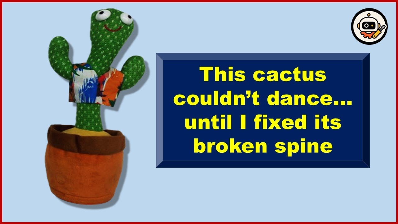 Fixing Broken Dancing Cactus | Cactus Repair ASMR &ndash; Dancing Cactus Full Fix Tutorial