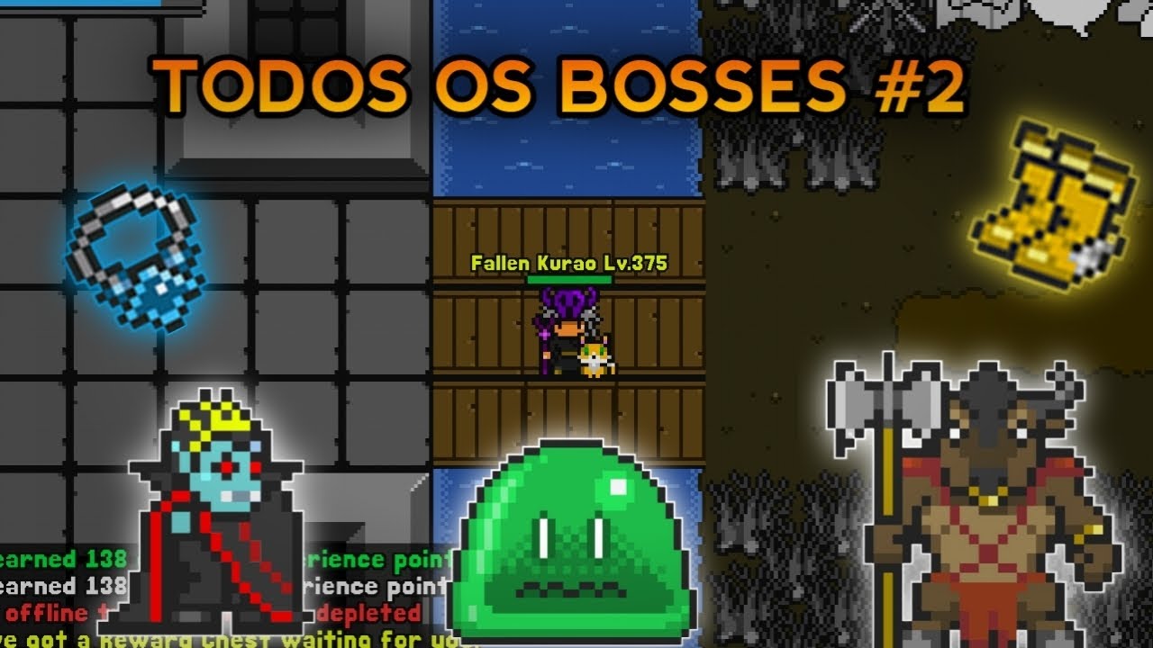 Rucoy Online - Todos os Bosses #2