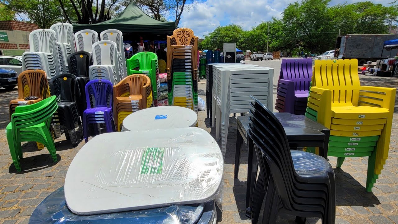 FEIRA DOS PLASTICOS EM CARUARU | Mesa e Cadeira de Plástico