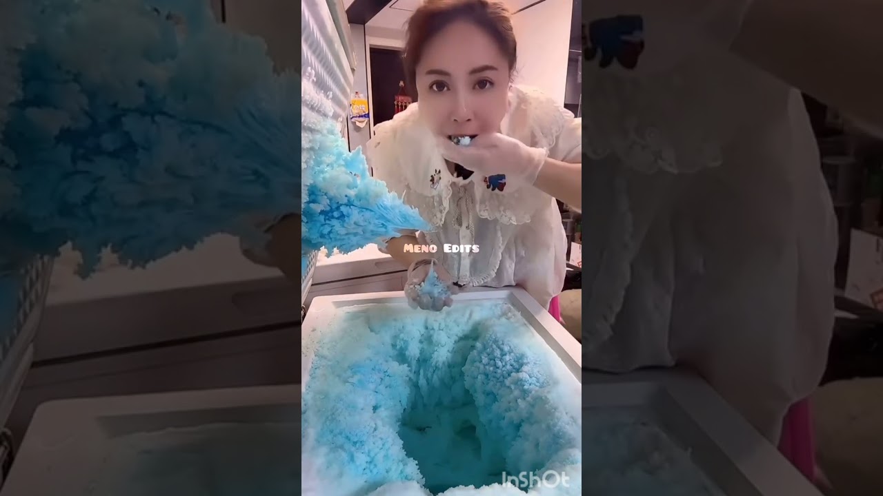 #shortvideo #asmrice #asmriceeating #eating #iceasmr #iceeating #iceeater #kwai #whiteice #onlybites