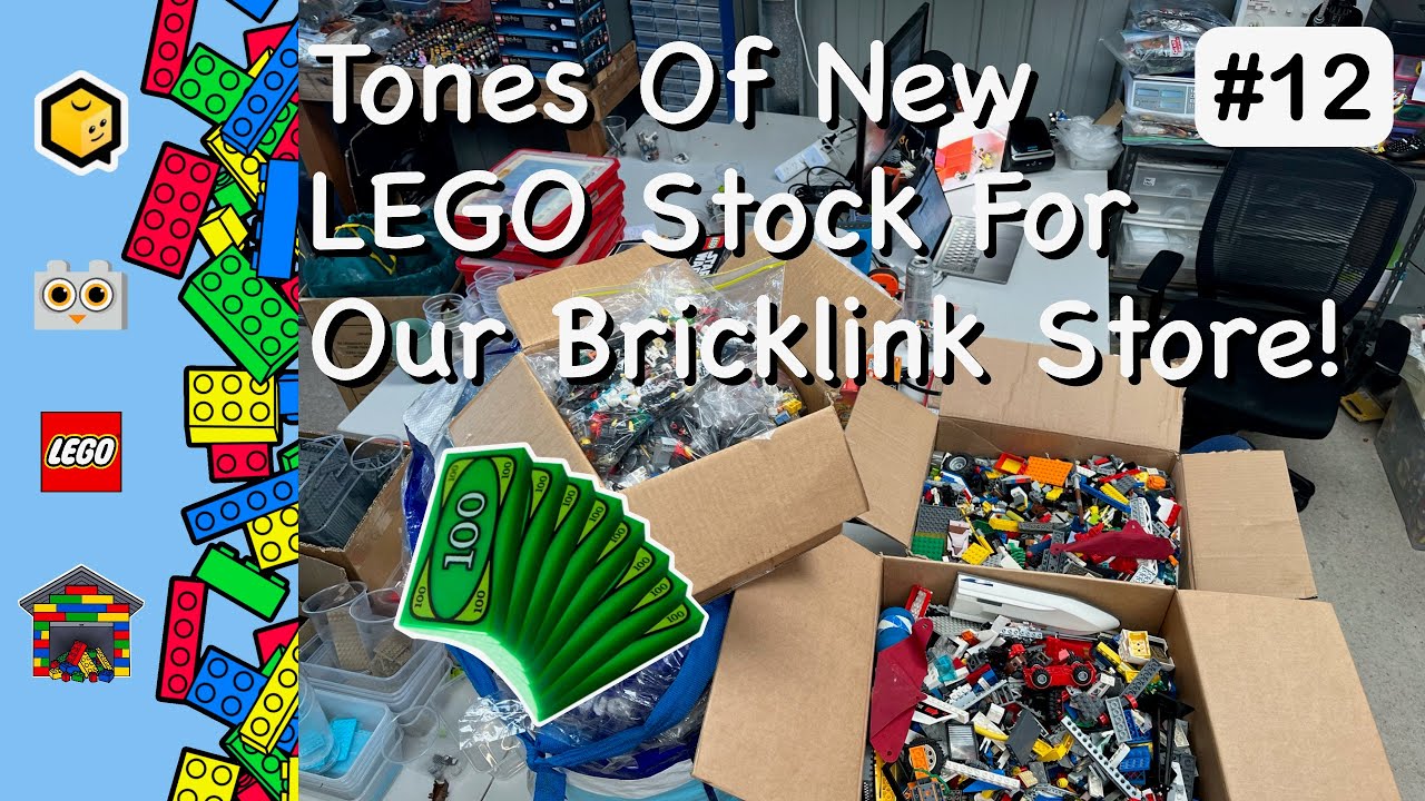 Tonnes Of New LEGO Stock For Our Bricklink Store - Bricklink Seller VLOG #12