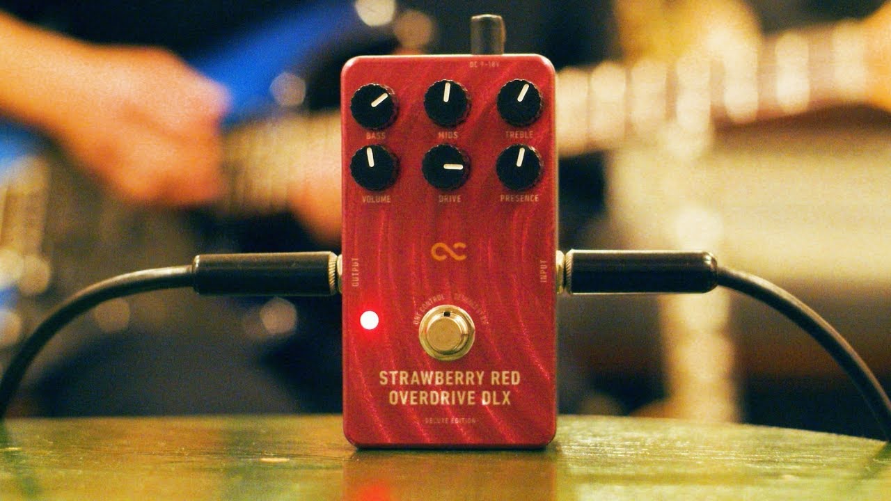One Control STRAWBERRY RED OVERDRIVE DLX | Sakamoto Natsuki