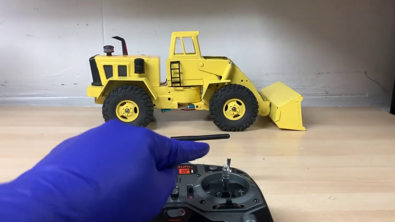RC Tonka Wheel Loader - Fully Custom (First Test)