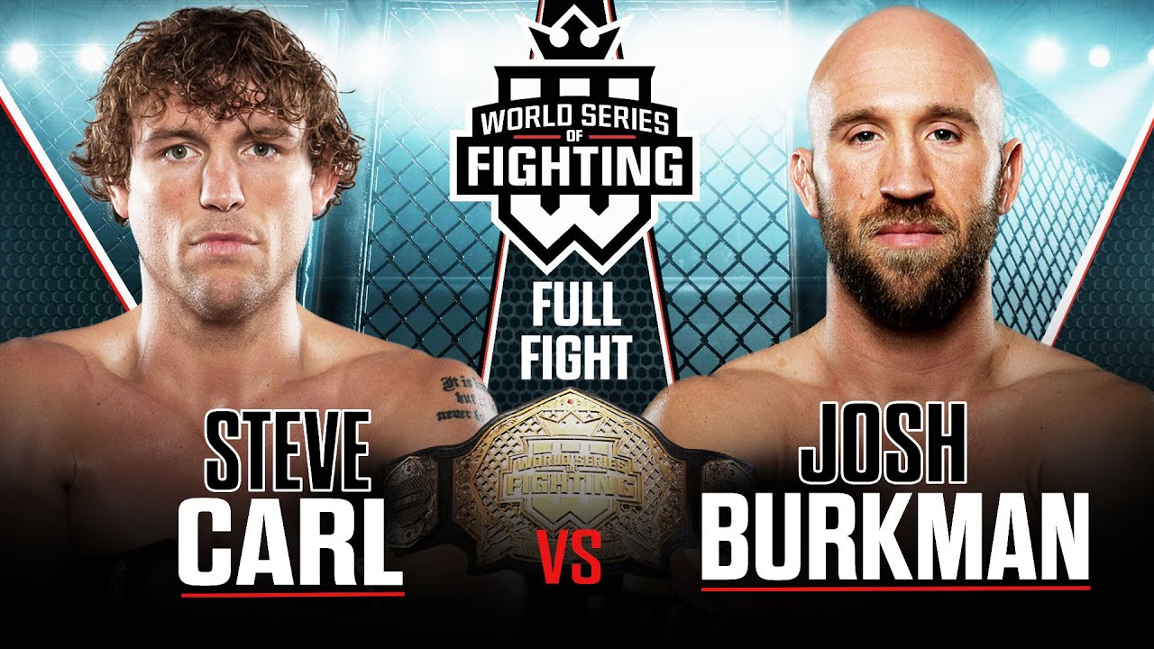 Steve Carl vs Josh Burkman (Welterweight Title Bout) | WSOF 6, 2013