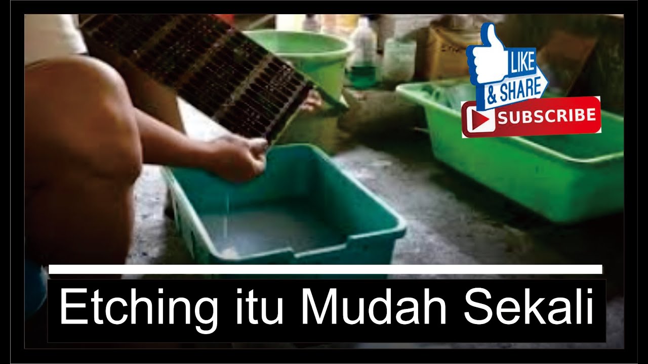 Proses Etching Logam