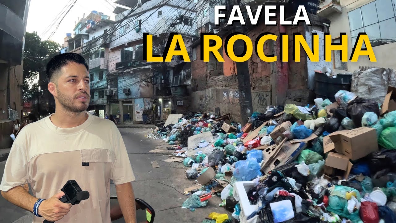 ASI es por DENTRO la FAVELA MÁS GRANDE de SUDAMÉRICA 🇧🇷 #LaRocinha