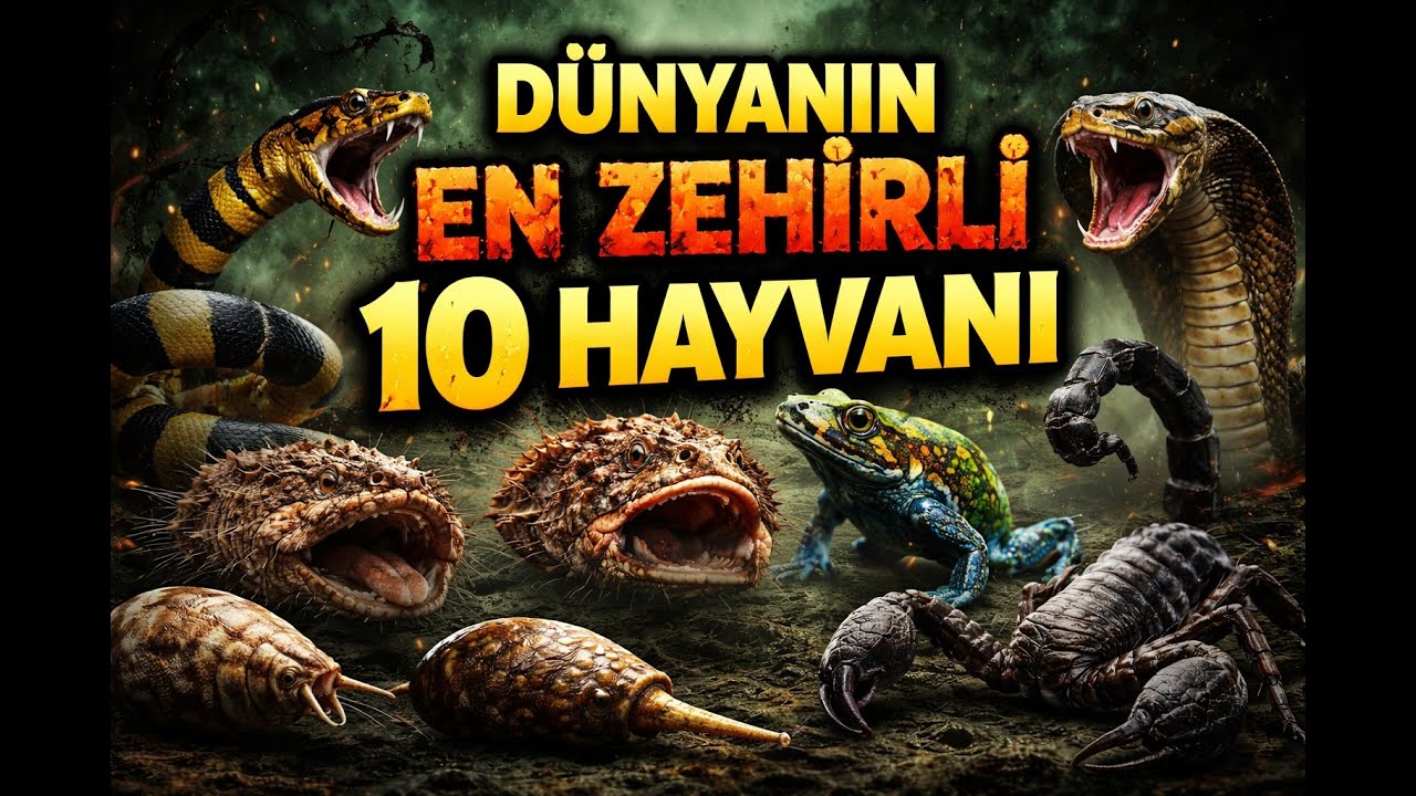 Bunlara Dokunma! Dünyanın En Ölümcül Canlıları