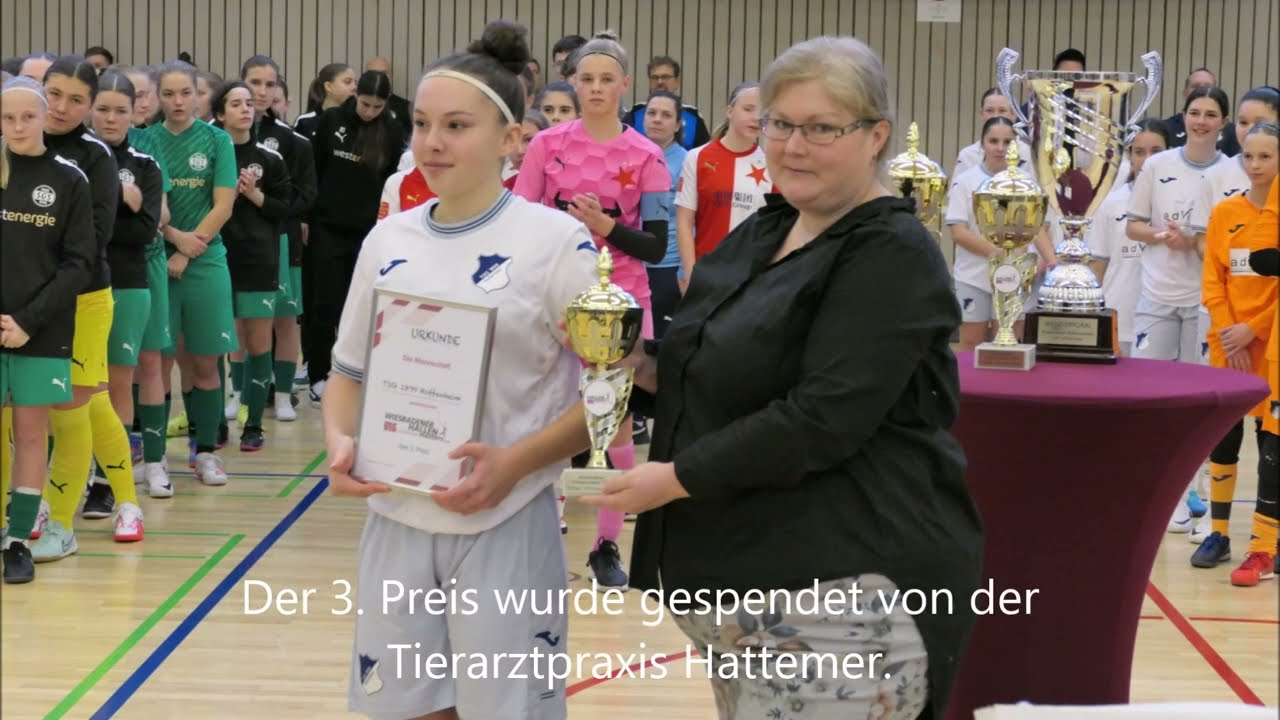 #127 8  Wiesbadener Hallenmasters für U15 Juniorinnen im Januar 2024