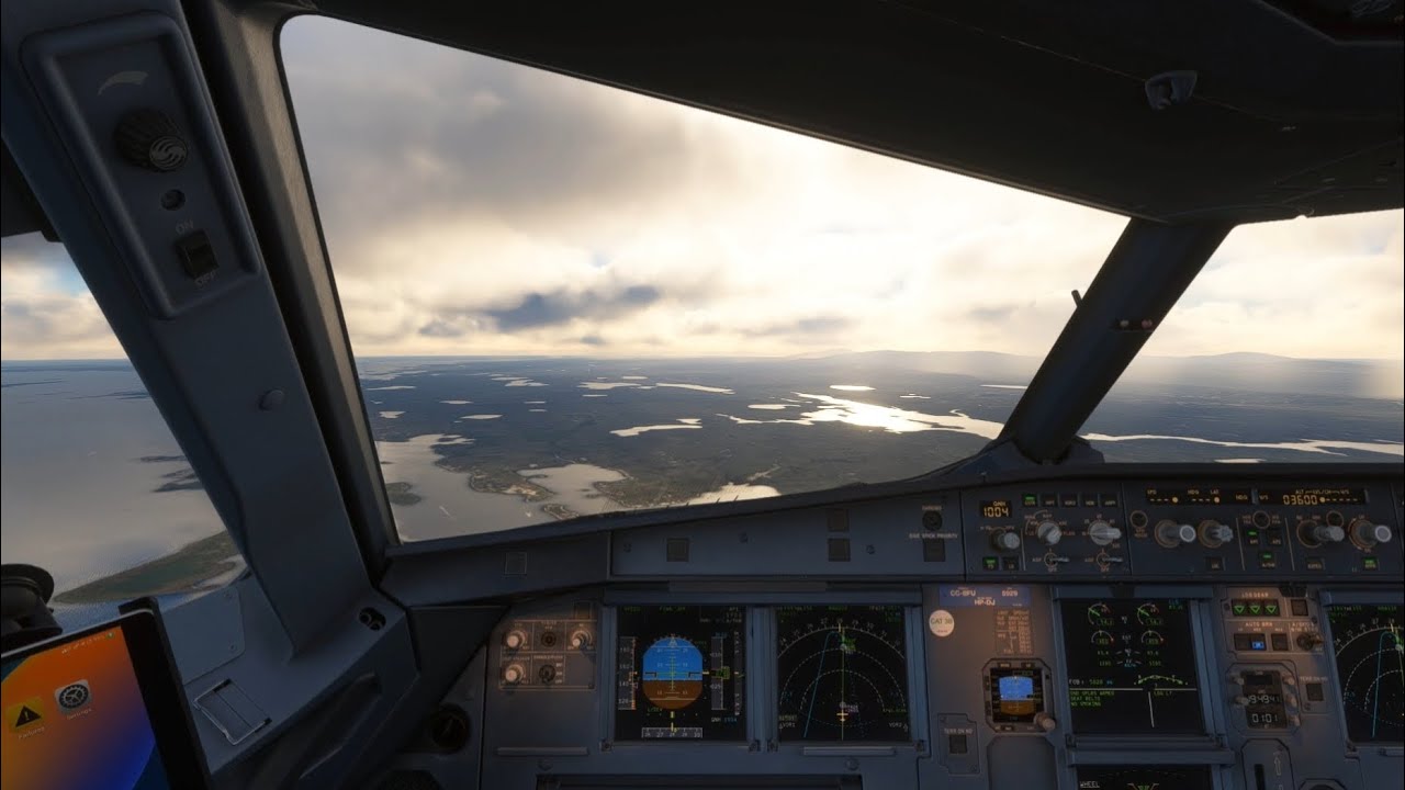 Falklands RNAV RWY 28 landing / Fenix A320 Latam Chile OPS 