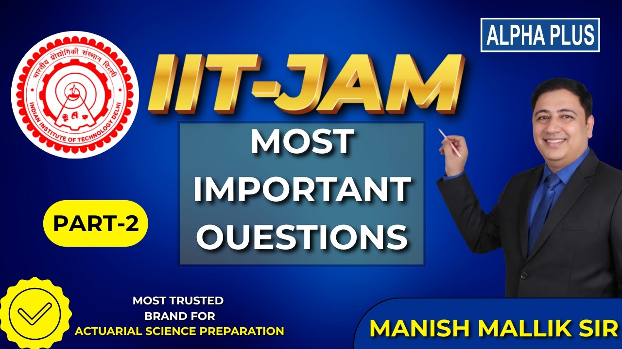Самые важные вопросы IIT JAM 2026 | Темы с высоким весом и ожидаемые вопросы 🔥