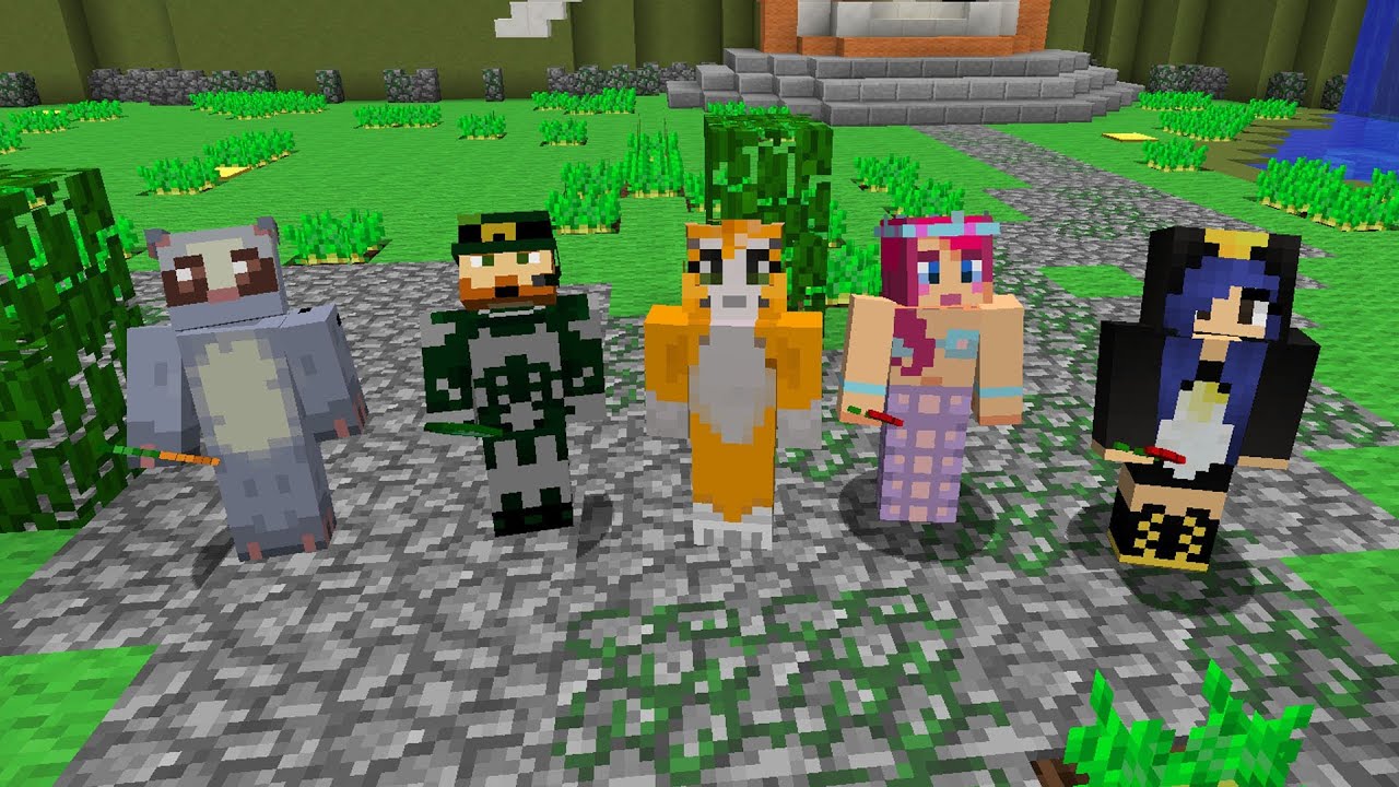 Minecraft PC - Railbusters - Roller Coaster