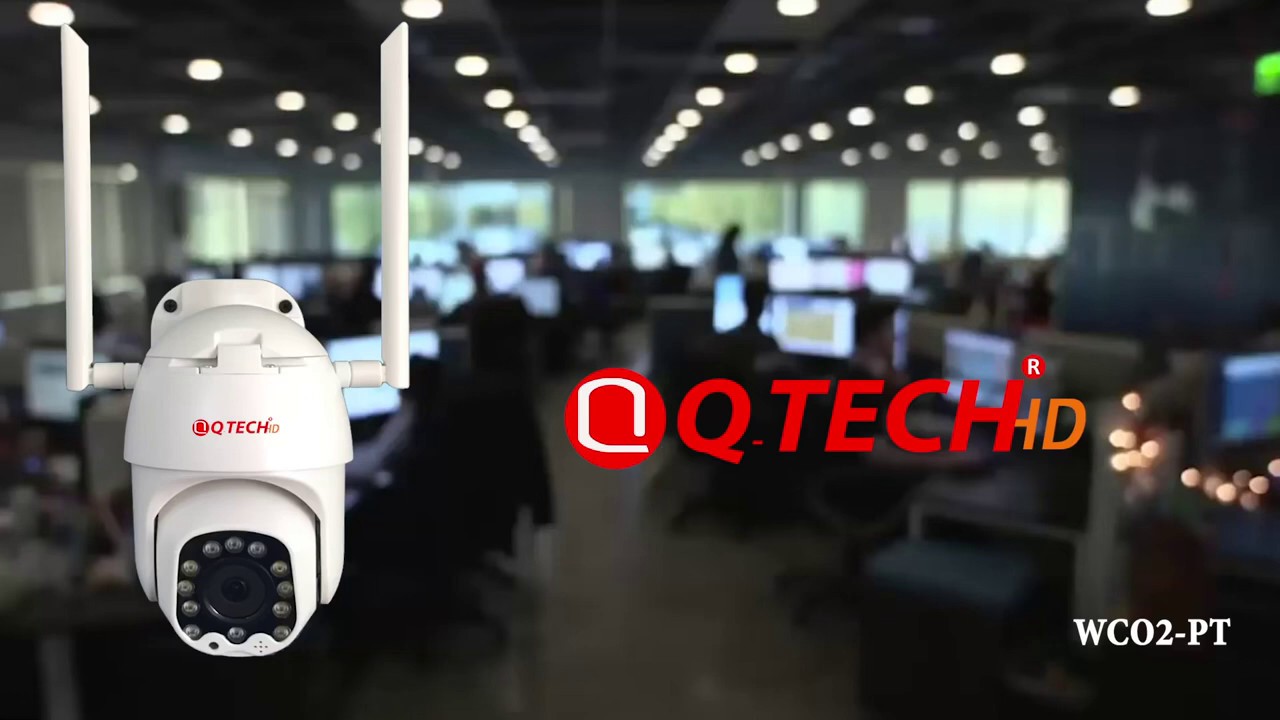 QTECH WIFI PTZ OUTDOOR  - Wireless 1080P