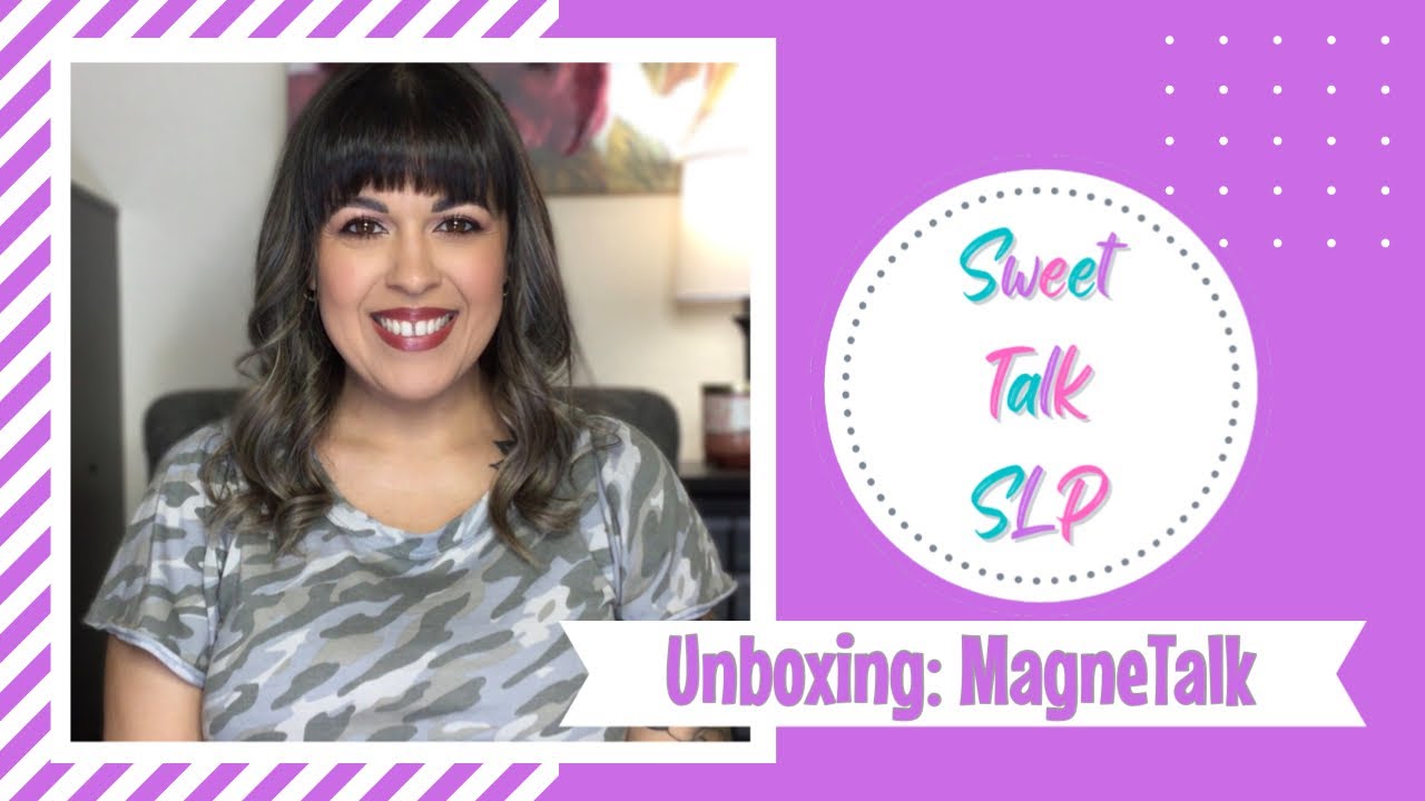 SLP Unboxing | Super Duper Inc: MagneTalk Match-Up Adventure Kit | SweetTalkSLP | 2022