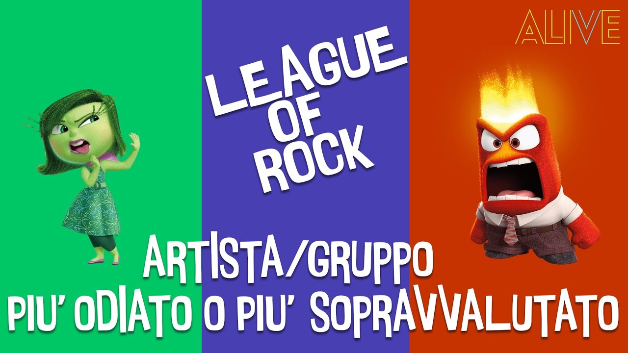 League of Rock™: Artista/Gruppo più Odiato e Sopravvalutato
