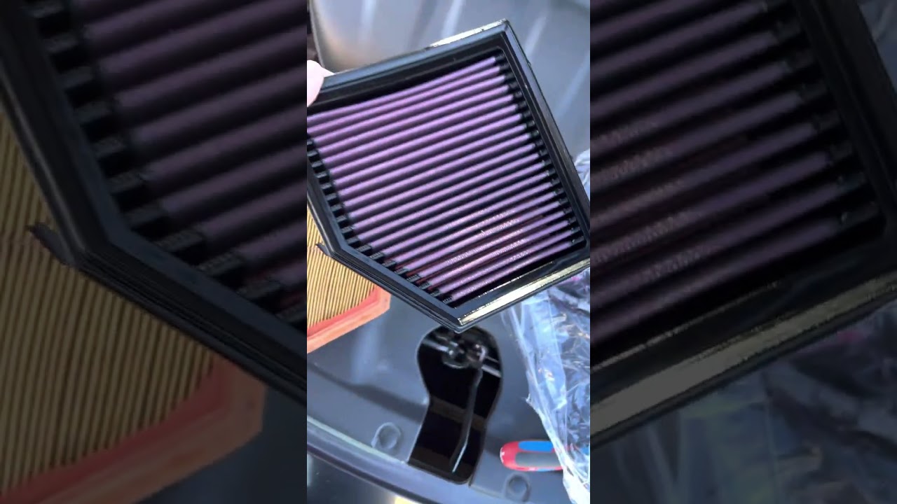 Cleatus McGee installs a K&N air filter into a 2016 Dodge Dart GT