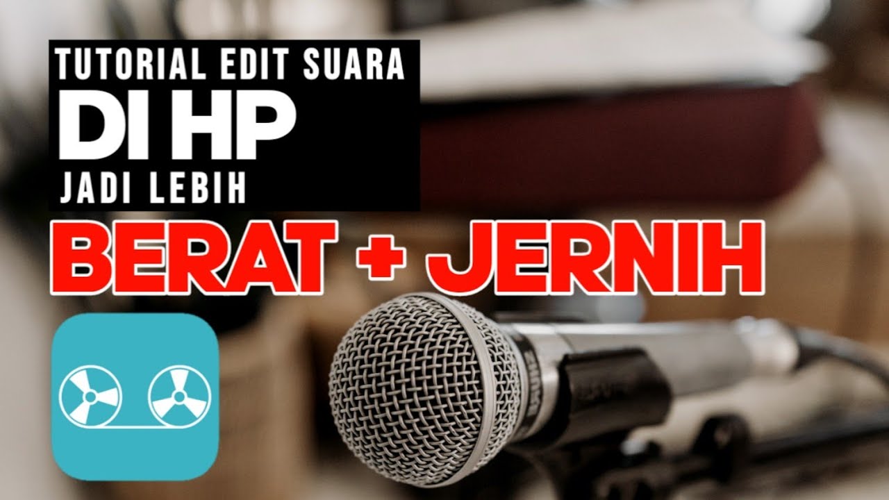 Cara Edit Suara Jadi BERAT || Untuk Cover Lagu || LEXIS AUDIO EDITOR