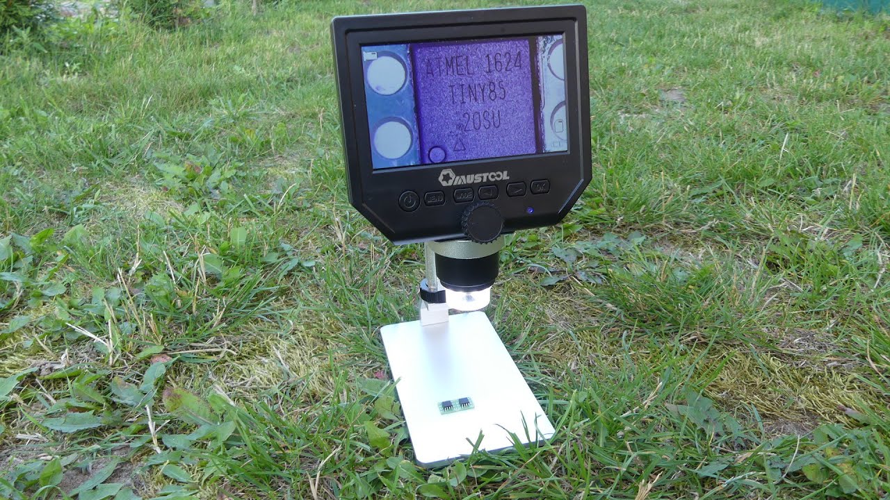 Mustool G600 - Great digital microscope with LCD and battery