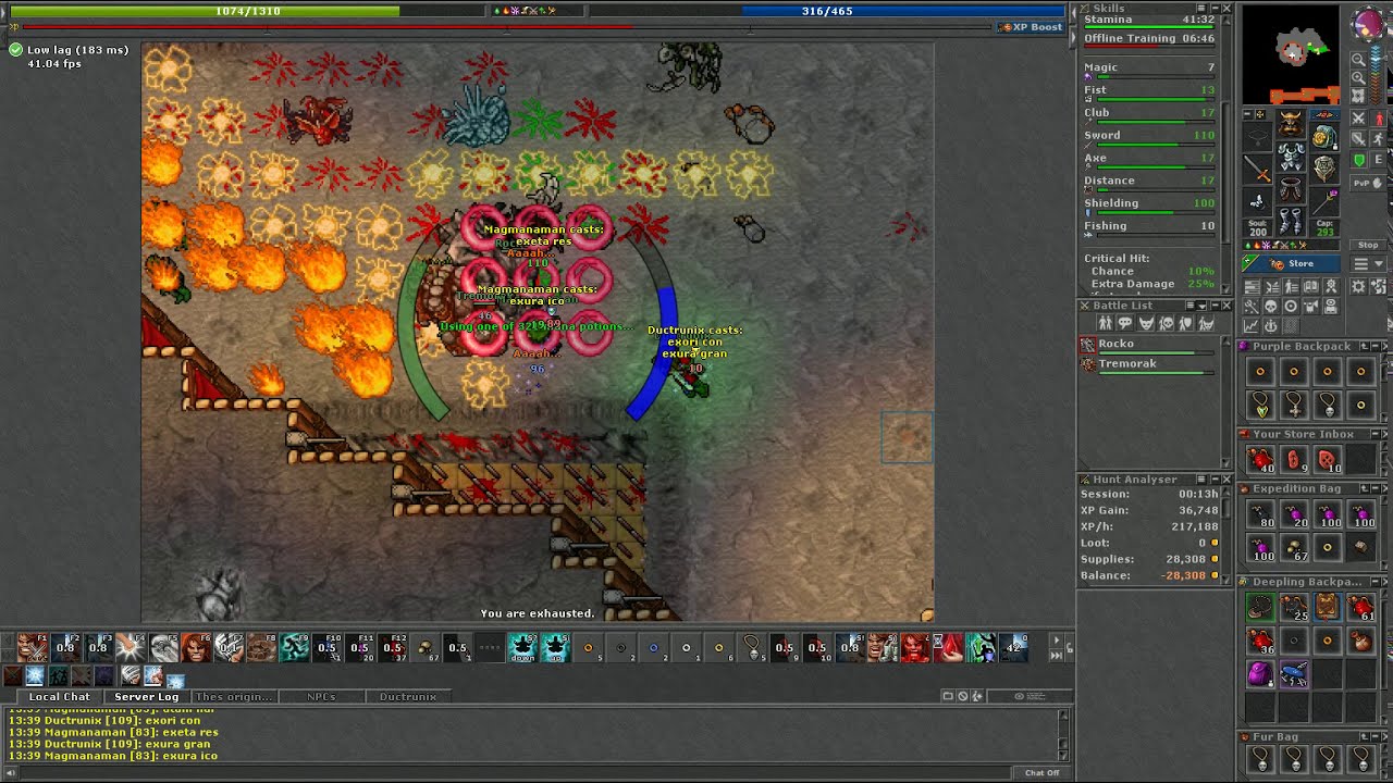 [TIBIA] Mortal Combat EK 83 & RP 109