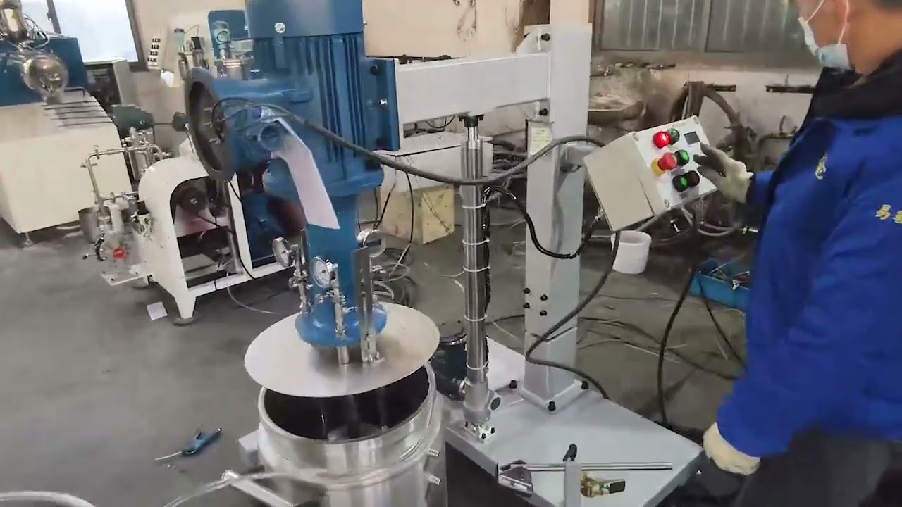 V2-EBM-4 basket mill factory test