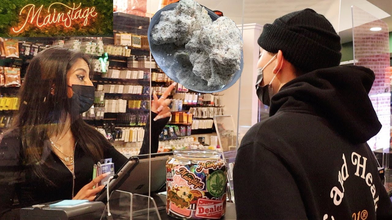 Shopping at Mainstage Dispensary💨