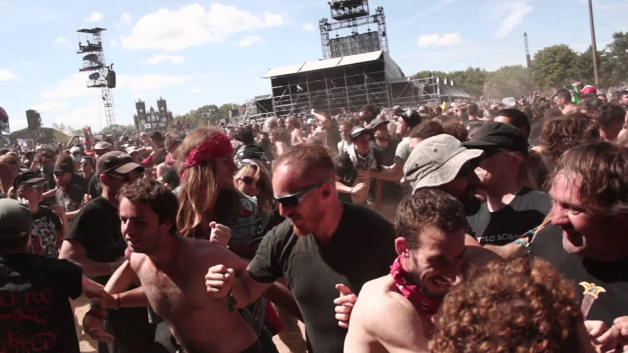 Hellfest 2015 Exodus Wall of Death