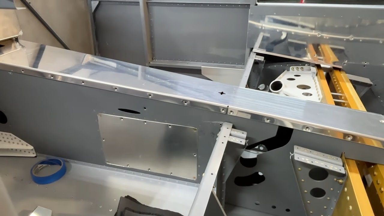 Fuselage Assembled,  Tips for nutplate dimpling, Alaska webinar Apr 23