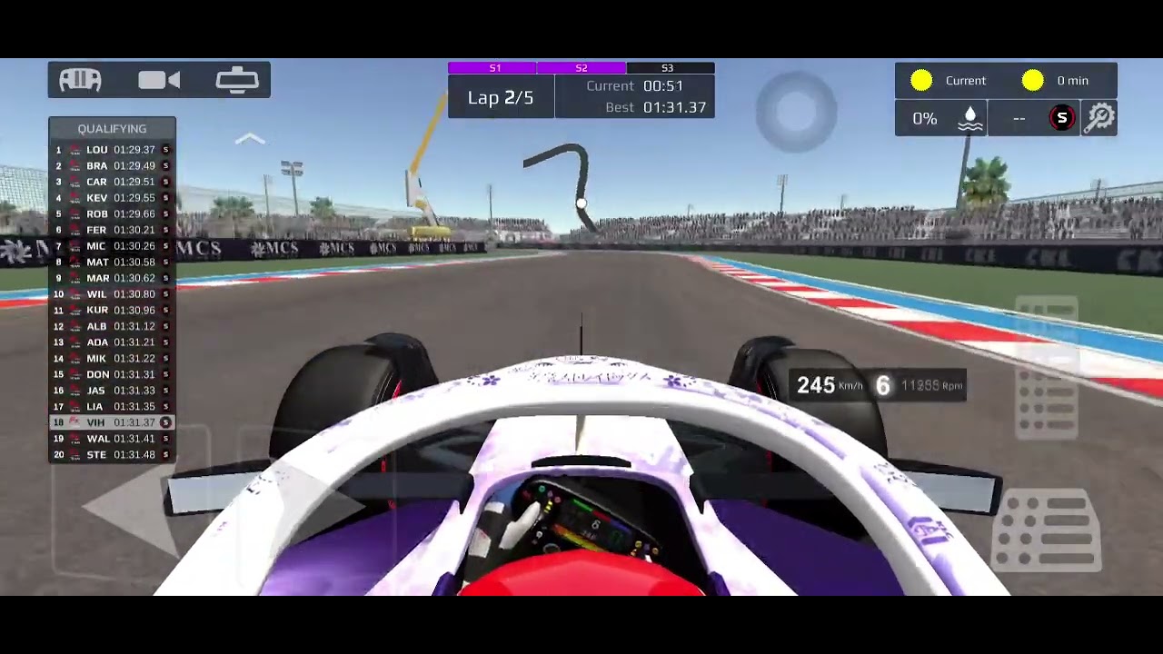 Abu Dhabi gp qualifying 